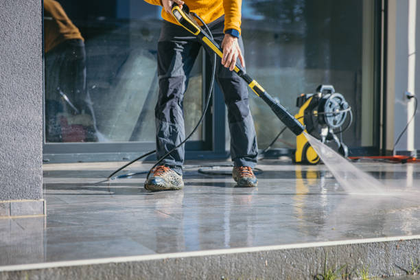 Post-Construction Pressure Washing in North St Paul, MN
